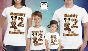 Mickey Mouse Birthday Boy T Shirt Pin On Disney