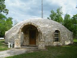 Gallery The Tassell Dome Rocked By Hand And Beautiful Geodesic Dome Homes Dome House Monolithic Dome Homes