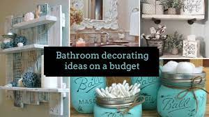 Bathroom Decorating Ideas On A Budget Diy Bathroom Decor Bathroom Decor Diy Decor