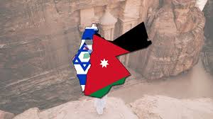 The israeli flag was adopted on october 28, 1948 and it is known as degel yisra'el (the flag of israel). Israel And Jordan Flag Map Speed Art Youtube