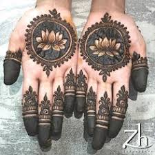 Lotuses For The Palms Inspired By Hennabyang Finger Henna Designs Mehndi Art Designs Beautiful Mehndi Design