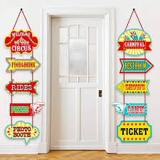 See more party ideas at catchmyparty.com. Party Supplies Camping Themed Party Decorations 10 11 8 Laminated Sign Cutouts Theme Signs Pap Party Decoration