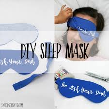 Follow us for free patterns & tutorials! Free Sleep Mask Pattern To Sew Swoodson Says