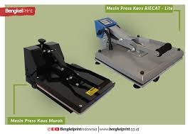 Persamaan Dan Perbedaan Press Kaos Riecat Lite Vs Press Kaos Murah Bengkel Print Indonesia