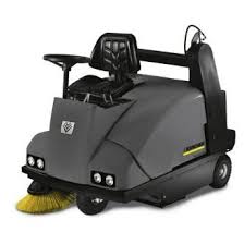 Kmr 1250 Bat Ride On Sweeper Wet Battery In 2020 Cleaning Solutions Janitorial Commercial Flooring