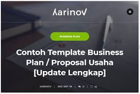 Contoh proposal usaha rental kamera. Contoh Template Business Plan Proposal Usaha Update Lengkap Proposal Bisnis Template