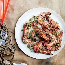 Seafood boil presentation this is the best idea ive seen; 51 Grilled Seafood Recipes We Love Epicurious