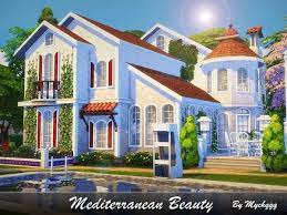 The classic appearance of brick matches almost any style, and they're. The Sims Resource Mediterranean Beauty House By Mychqqq Sims 4 Downloads Casa Sims Casas The Sims 4 Construir Casa