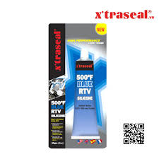 Keo tạo ron gioăng chịu nhiệt Xtraseal 500F Blue RTV 85g Chính Hãng -  Xtraseal Vietnam - Đại lý phân phối chính hãng keo silicone chịu nhiệt.