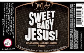 Duclaw Sweet Baby Jesus Chocolate Peanut Butter Porter Release Details Thefullpint Com