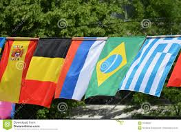 El australiano chris beath será el encargado de impartir justicia en. Las Banderas De Espana De Belgica De Rusia Del Brasil Y De Grecia Imagen De Archivo Imagen De Rusia Brasil 70189297