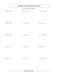 Solving Linear Equations Form Ax C A Solving Linear Equations Linear Equations Equations