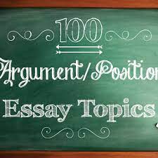 A mun position paper, also known as policy paper, is a strategic document that gives an overview of a delegates country position. 100 Argument Or Position Essay Topics With Sample Essays Owlcation