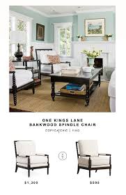 One Kings Lane Bankwood Spindle Chair Copycatchic Cheap Living Room Furniture Spindle Chair Living Room Chairs