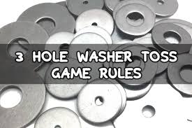 I made myself a washers set. Official 3 Hole Washer Toss Game Rules Cornholemart