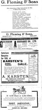 Special deals on hearth rugs. Papers Past Newspapers Nelson Evening Mail 17 February 1913 Page 2 Advertisements Column 3