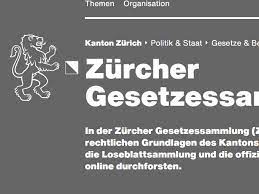 alle rechtsgrundlagen katholische kirche im kanton zurich