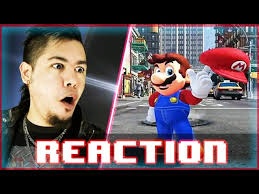 SUPER MARIO ODYSSEY TRAILER REACTION