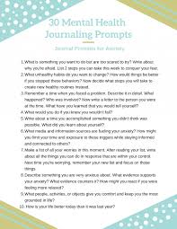 This free mental health planner printable is perfect for those who want to track their mental wellbeing from day to day whilst monitoring the important tasks they need to get done. 30 Mental Health Journaling Prompts With Free Printable Worrynotes