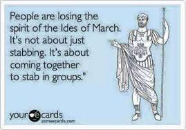 But hey, don't be scared! Beware Of The Ides Of March Kaitlin Bevis