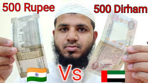 5 picoin = 6.274326 indian rupee: India Vs Uae Five Hundred Dirhams Difference Dubai 500 Dirhams Vs India 500 Rupees Comparison Youtube