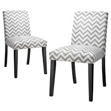 180 Uptown Dining Chair Grey White Chevron Set Of 2 Dining Chairs Dining Chair Set Living Dining Room