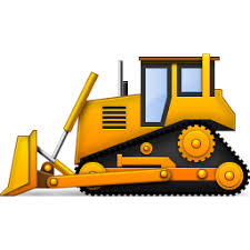 Yellow Bulldozer Icon Png Clipart Image Iconbug Com Clip Art Digital Pics Bulldozer