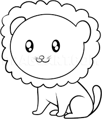 Draw this cat by following this drawing lesson. How To Draw A Lion For Kids Step By Step Drawing Guide By Dawn Dragoart Com