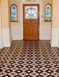 Victorian Old English Original Style Floor Tiles Monteith 70mm Black And White Victorian Tiles Flooring Interior Tiles Floor
