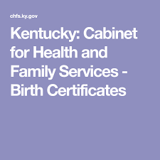 Hours will be extended saturday jan. Kentucky Cabinet For Health And Family Services Birth Certificates Birth Certificate Health Kentucky