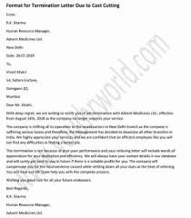 Check spelling or type a new query. Sample Termination Letter To Employee Due To Cost Cutting Hr Letter Formats