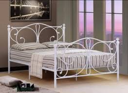Alibaba.com offers 2,026 king size metal bed frame products. New 46 White Metal Bed Frame For Sale In Baldoyle Dublin From Mattress Clearance95