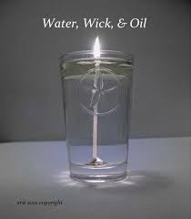 Watch our choosing the right wick size video to see how a properly wicked candle burns. Water Wick Oil How To Make Your Own Braucherei Spirit Candle From Blessed Water And Cooking Oil Diy Candles Water Candle Oil Candles