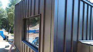 Deciding which components and customization options will be included in your metal each panel is hand painted with 12 coats of premium exterior paint, can be installed by. A Home Completely Wrapped In Metal Roofing And Siding Fine Homebuilding
