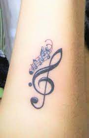 You can testify that the wrist tattoo doesn't have an intimidator. Pin By Ruba Arif On Hand Tattoos Music Tattoo Designs Small Music Tattoos Music Tattoos