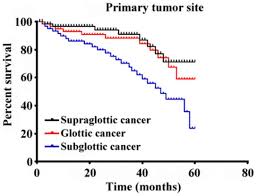 The term 'throat cancer survival rate' refers to the percentage of people who survive for a certain period of time after being diagnosed with throat cancer. Analysis Of Related Factors Of Surgical Treatment Effect On 215 Patients With Laryngeal Cancer