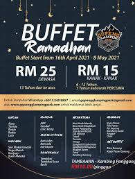 Siput, kuala kangsar ramadan 1440h mei / jun 2019m waktu imsak waktu berbuka hari hijriah miladiah isnin *1 6 mei 5:35 pagi 7:23 malam selasa 2 7 5:34 7:23 rabu 3 8 5:34 7:23 khamis 4 9 5:34 7:23 Senarai Buffet Ramadhan Perak 2021 Lokasi Harga