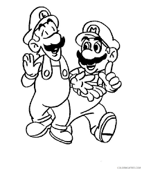 In fact, there are more than 20,000 species of plants that fall into the daisy family. Mario And Luigi Coloring Pages To Print Coloring4free Coloring4free Com