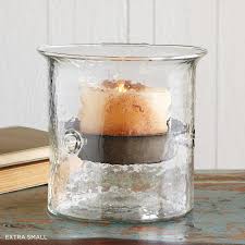 Although very art deco in style this innovatively designed pair of american chrome and milk glass candle lamps were actually invented in 1953 by william meara and the patent. Blown Glass Hurricane Sundance Catalog