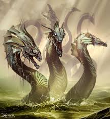 The Lernaean Hydra Named After The Swamp It Lived In Located In The Land Of Argos The Hydra Was A Greek Monsters Hydra Mythology Greek Mythological Creatures