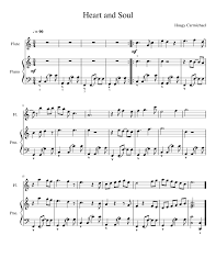 James gilbert music catalog page. Heart And Soul Sheet Music For Piano Flute Solo Musescore Com