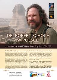 11 sierpnia doktor Robert Schoch, autor "Zapomnianej cywilizacji" i  "Tajemnicy Wielkiego Sfinksa", będzie gościem na konferencji we Wrocławiu. 