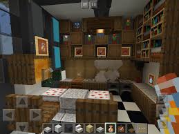 Interior Design For A Modern House In Minecraft In 2020 Minecraft Interior Design Minecraft House Designs Modern Kitchen Minecraft