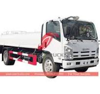 Buy ISUZU ELF 8000 liters stainless steel water truck for ...
