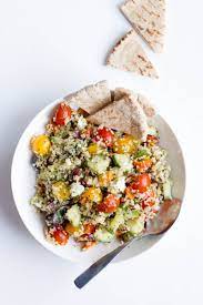 Greek Quinoa Salad Recipe Greek Quinoa Salad Easy Lunch Recipes Quinoa Salad