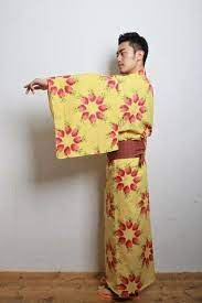 yukata dragon fruit robe japonica 浴衣 着物 メンズ 着物