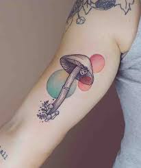 Mushrooms have been revered as a medicine, seen as portals to another dimension, feared and vilified by some. Simplistic Mushroom Tattoo Novocom Top