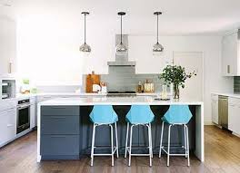 It was a special design with marble countertops and strengthen tile backsplash. 10 Unique Kitchen Island Ideas Purewow