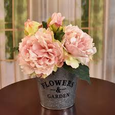 For pattern, logo, template, banner delicate bunch of spring fresh flowers. Fresh Cut Pink Peony Bouquet In Farmhouse Planter Ar472 Floral Home Decor Silk Rose Arrangements Tulip Floral Arrangements Magnolia Silk Flower Arrangements Tropical Arrangements Tropical Silk Flower Arrangements Peony Arrangement Sunflower
