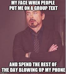 And Are Only Texting Between Themselves Hope This Is Not A Repost Imgflip